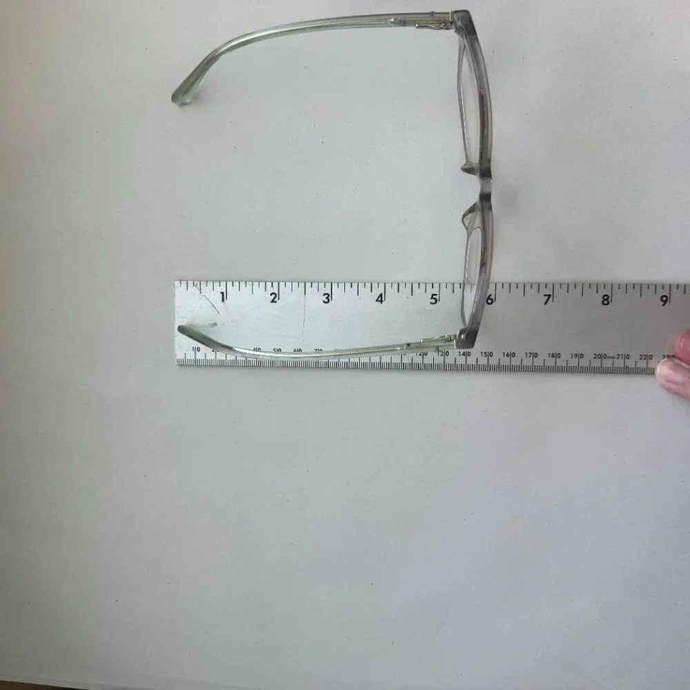Kate Spade Glasses Alessandria Size Small Gray Clear Color